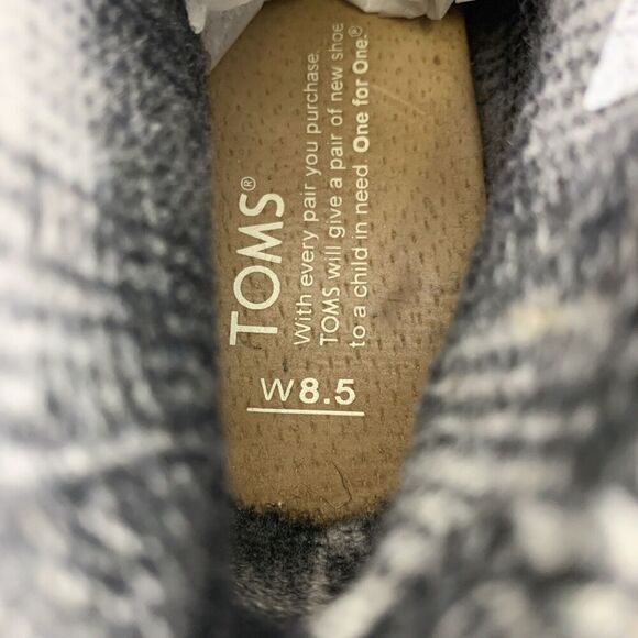 Toms Suede Desert Wedge Bootie Gray Lace Up Multi Embroidered Aztec Womens 8.5 - Picture 7 of 12